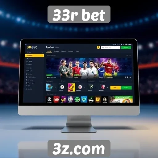 Análise da interface do usuário do 33r bet